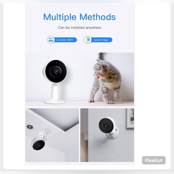 ARENTI IN1 Wireless Indoor Security Camera - 1080p, Night Vision - Picture 4 of 16
